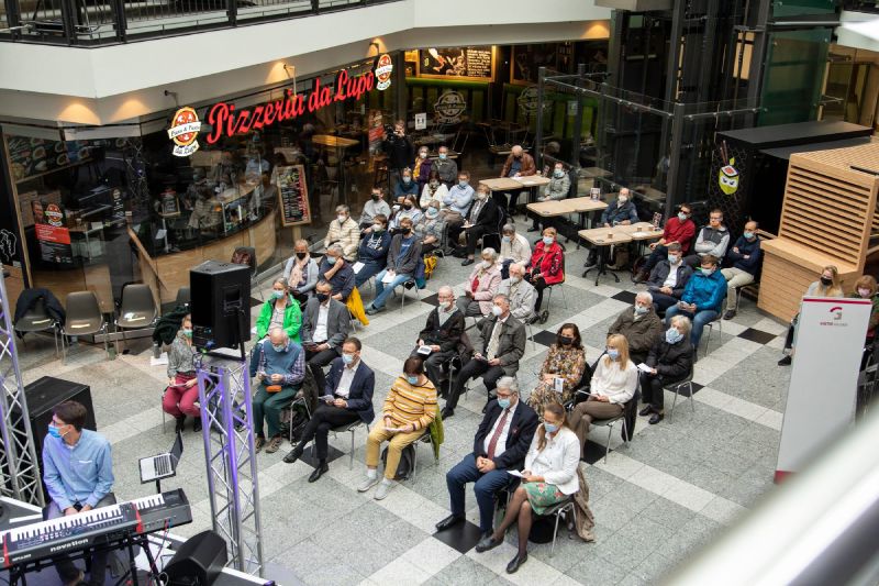 Besucher des TV-Gottesdienstes