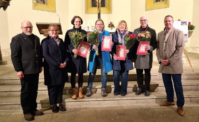 Preisverleihung in der Eisenberger Stadtkirche. Foto: Gerhard Jahreis